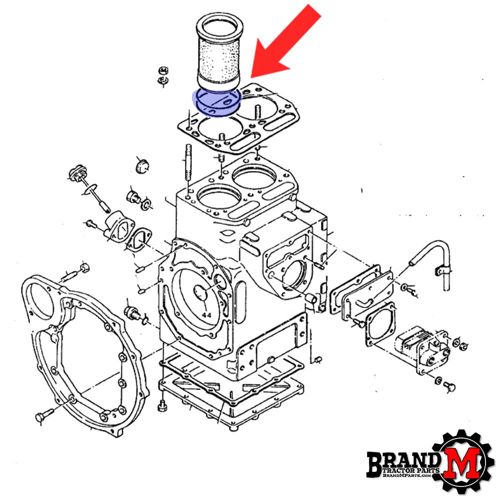 Wet Sleeve O-Ring (each)