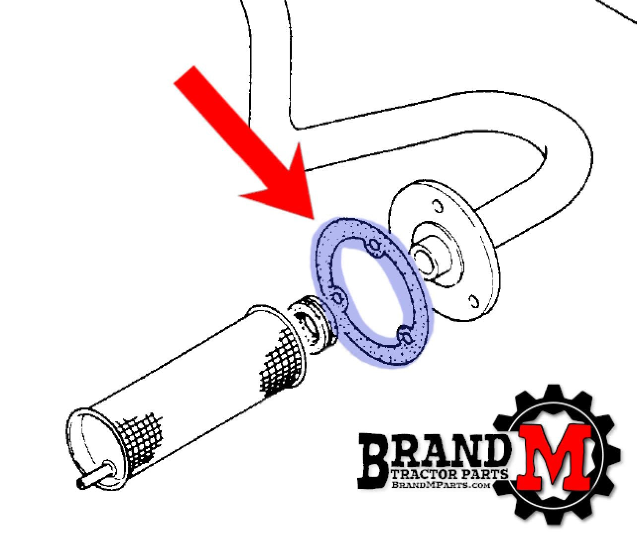 Hydraulic Screen Tube Gasket -AQ