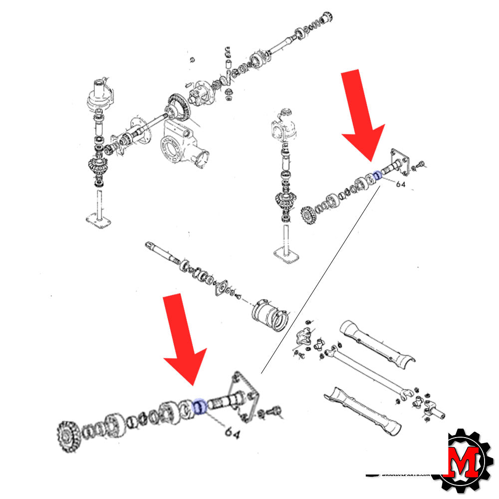 4wd Axle Seal Collar (Each)