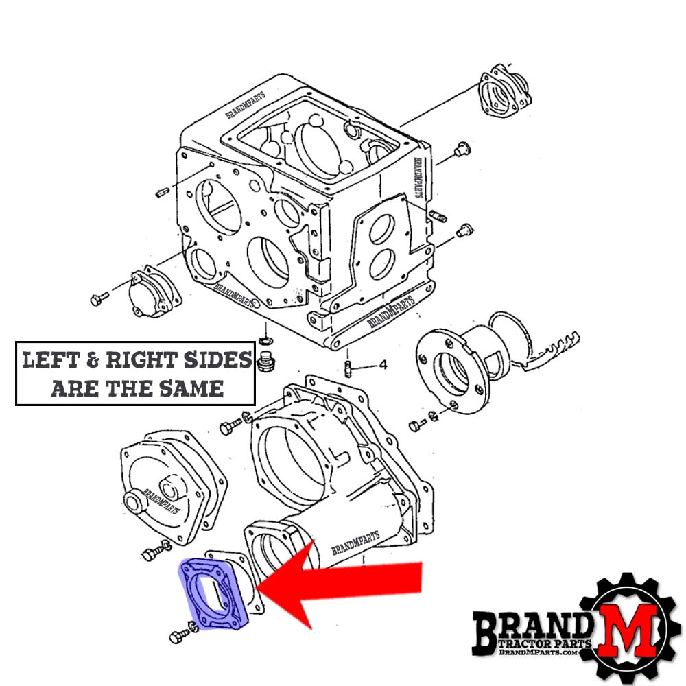 Rear Axle Housing End Cover