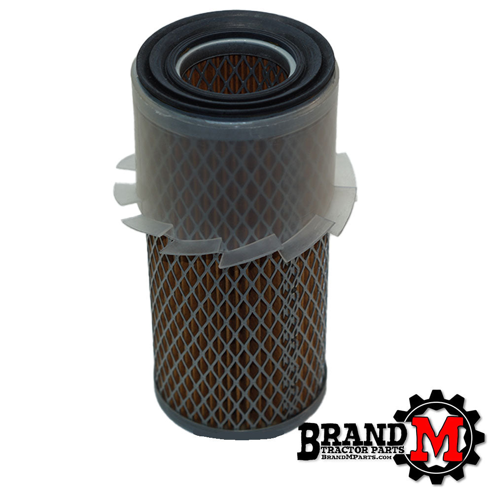 Air Filter With Fins