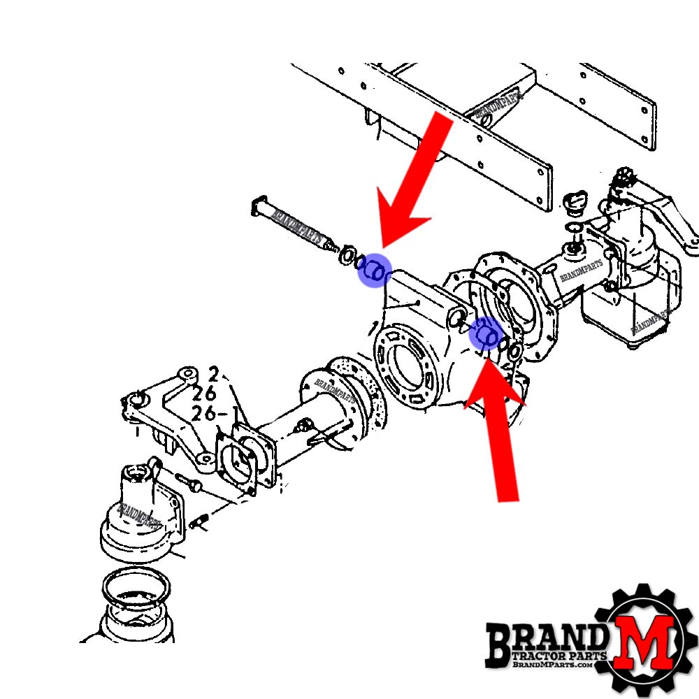4wd Axle Pivot Bushing (each)