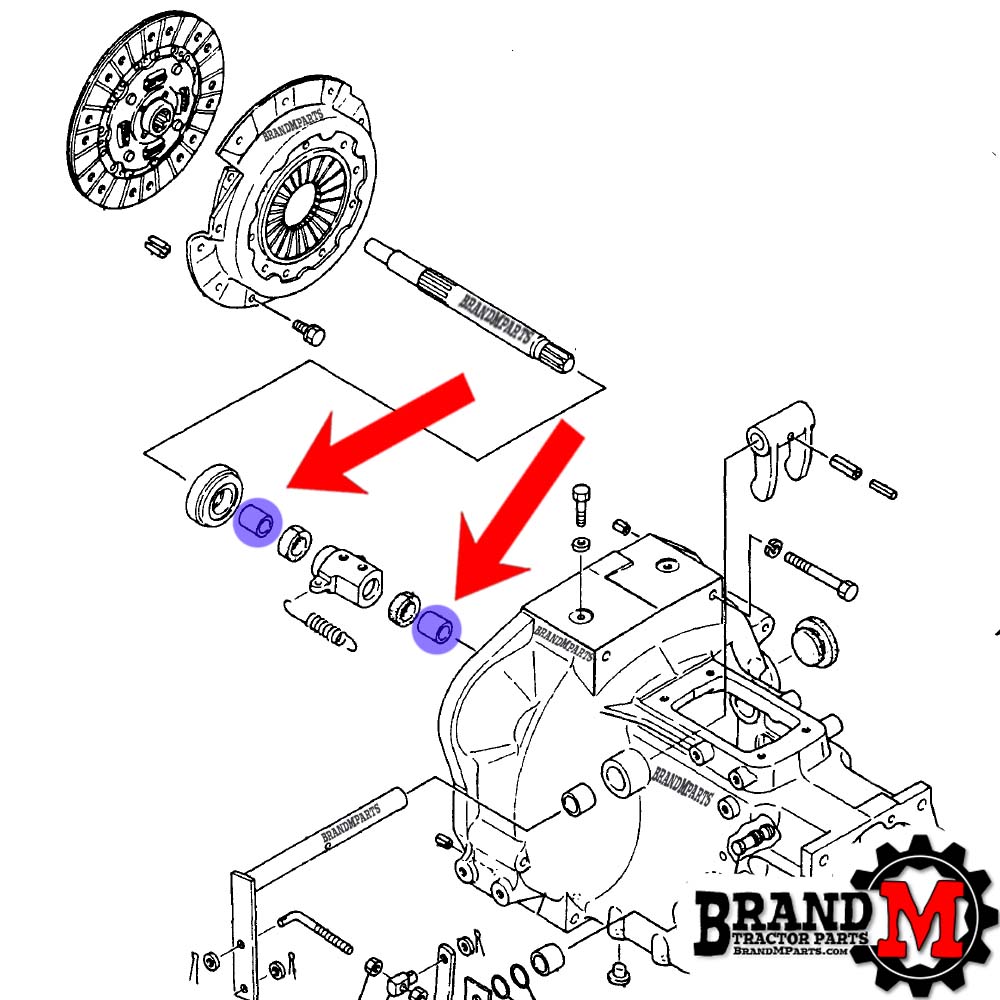 Throw Out Bearing Carrier Bushing (each)