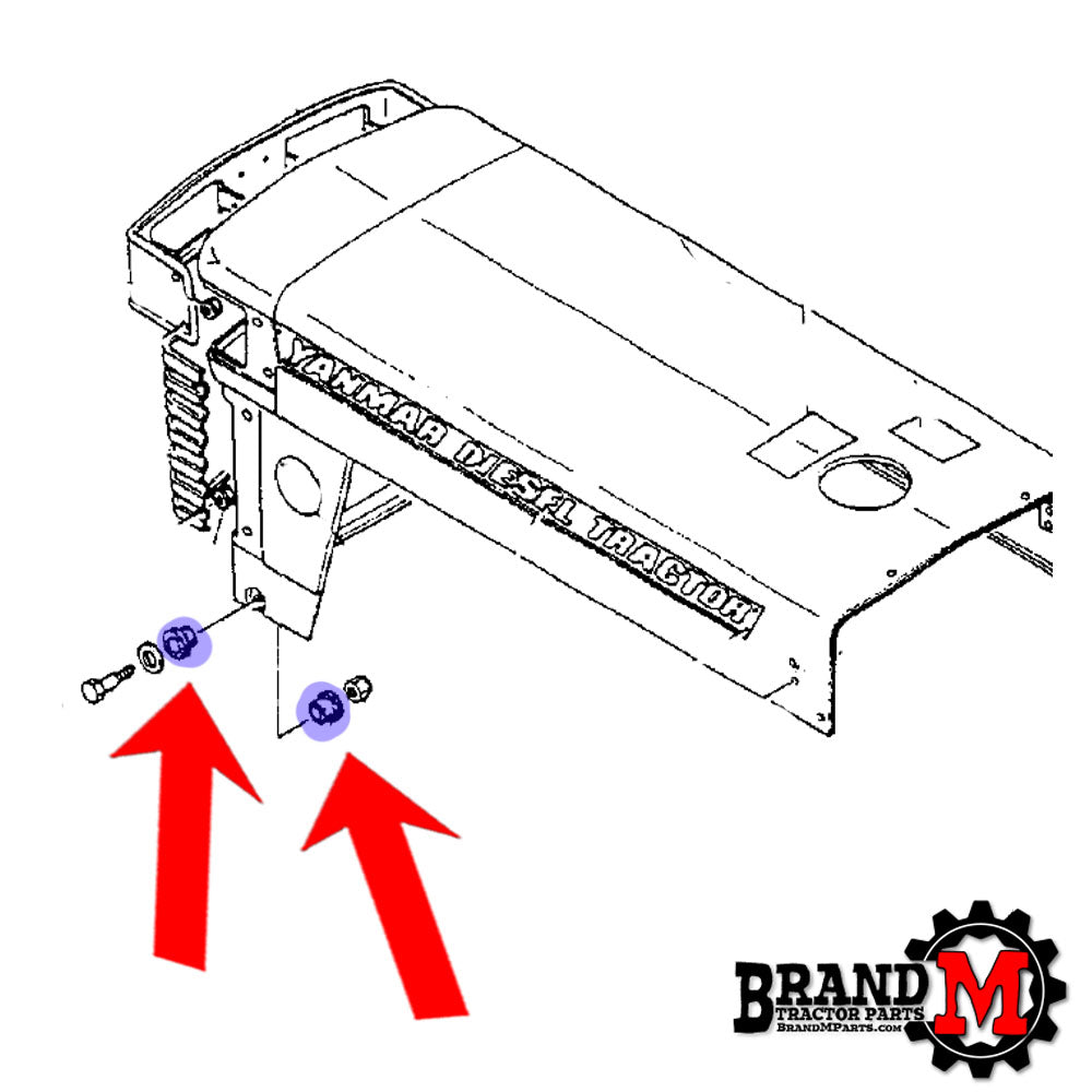 Hood Hinge Bushing (each)