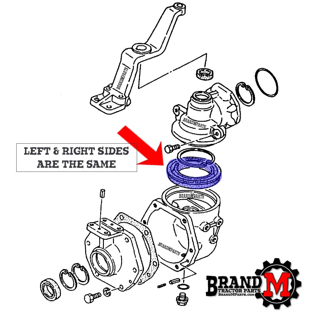 Knuckle Seal (each) JD