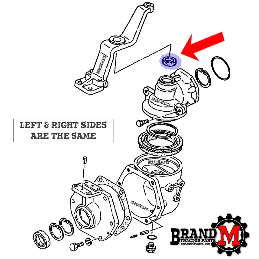 4wd Knuckle Top Seal