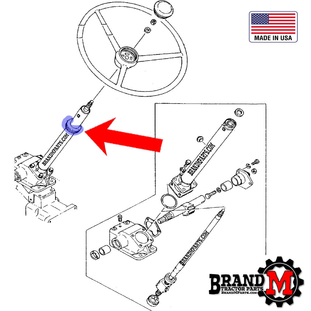 Steering Tube To Dash Grommet