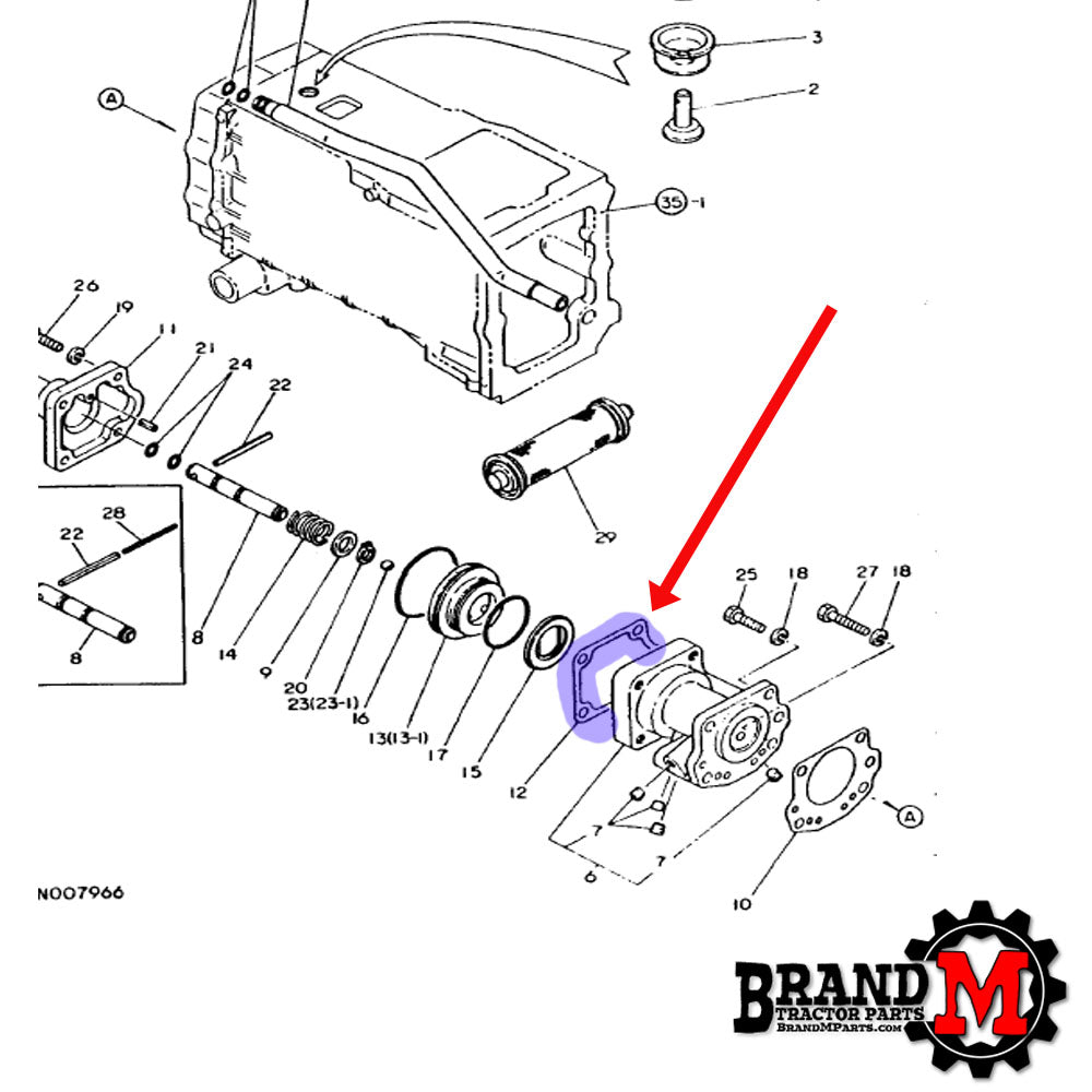 POWERSHIFT REGULATOR GASKET