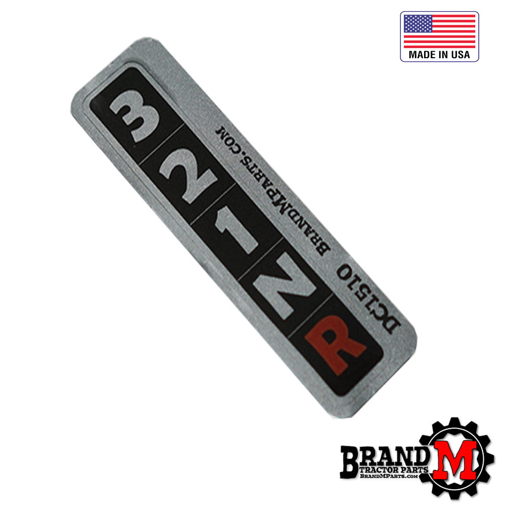 Powershift Decal Fits YM1510 YM186