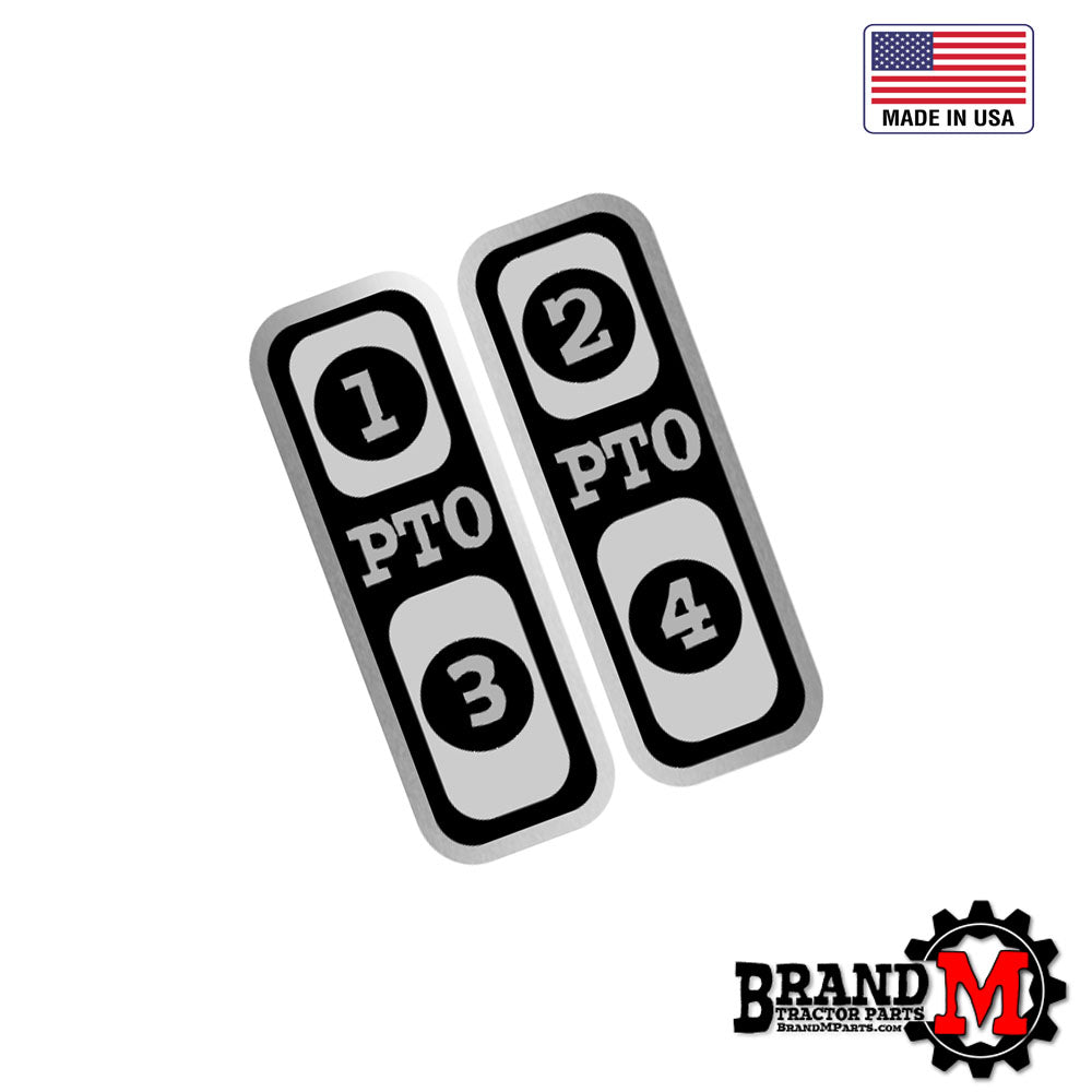 PTO Shifter Decal (Pair)