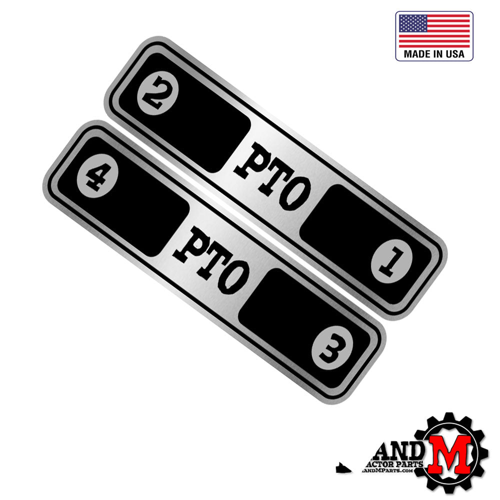 PTO Shifter Decal (Pair)