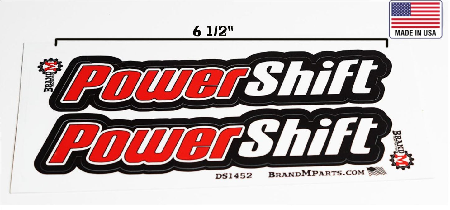 Powershift Decal Set