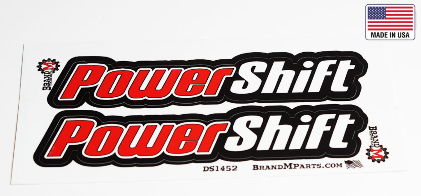 Powershift Decal Set