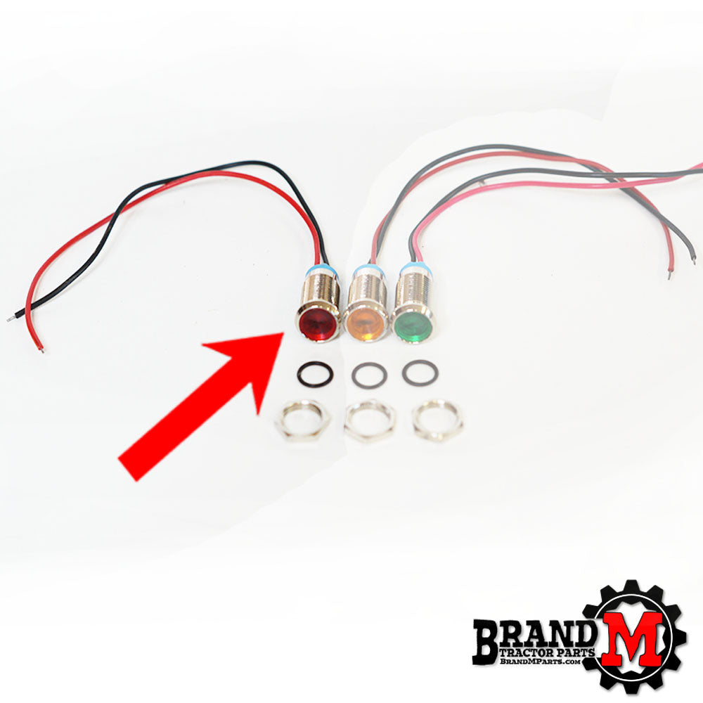 Oil Pressure Warning Light - LED (each)