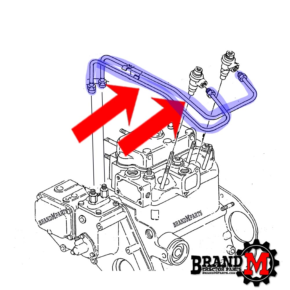 Fuel Injection Line (See Notes)