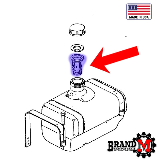 Fuel Tank Screen - Made In USA