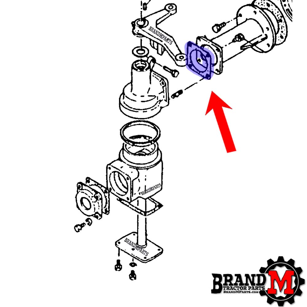 Front Axle Gasket (each)