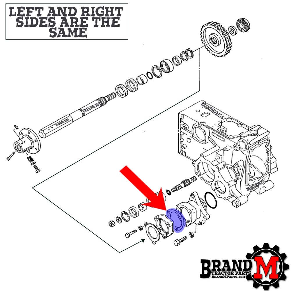 Rear Axle Gasket