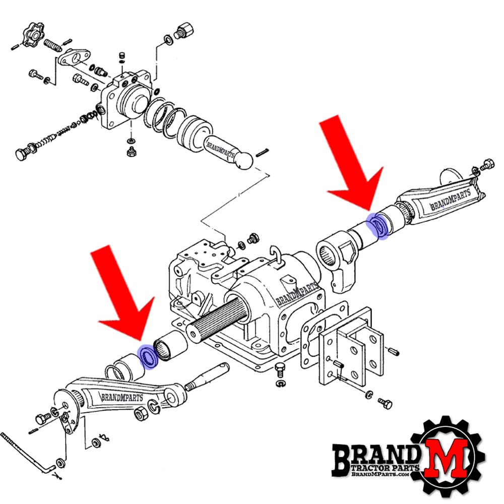 Splined Rockshaft Seal (each)