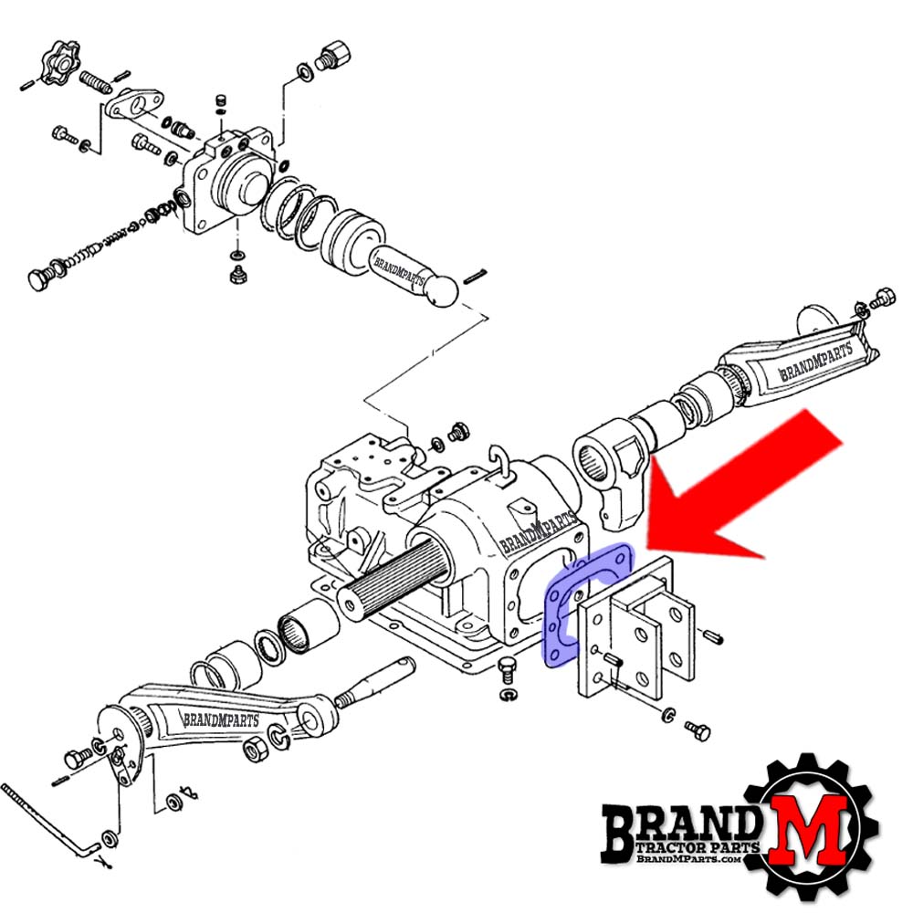 Top Link Bracket Gasket