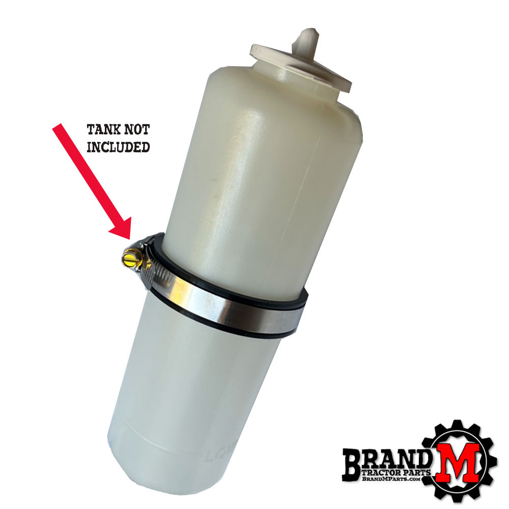 COOLANT CLAMP BAND WITH RUBBBER INSULATOR