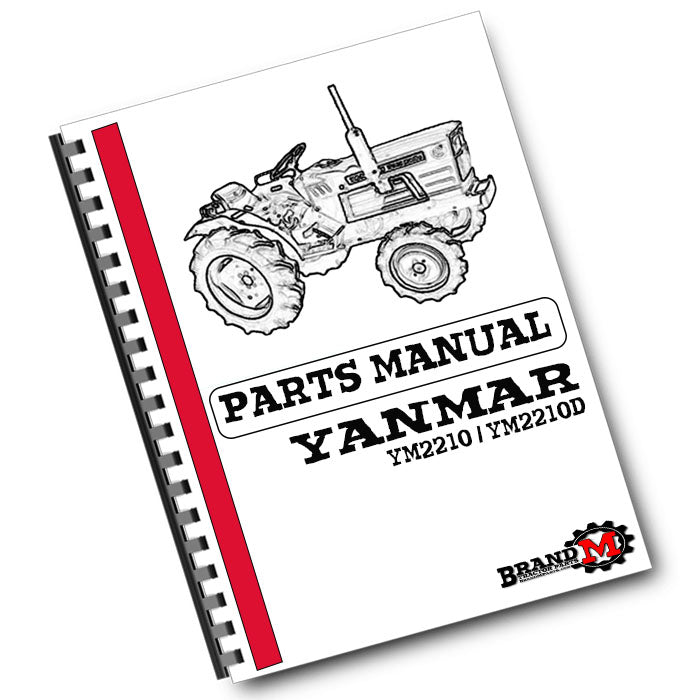 Yanmar YM2210 / YM2210D Parts Manual