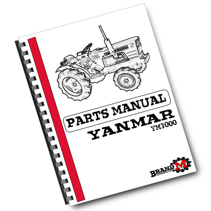 Yanmar YM3000 / YM3000D Parts Manual