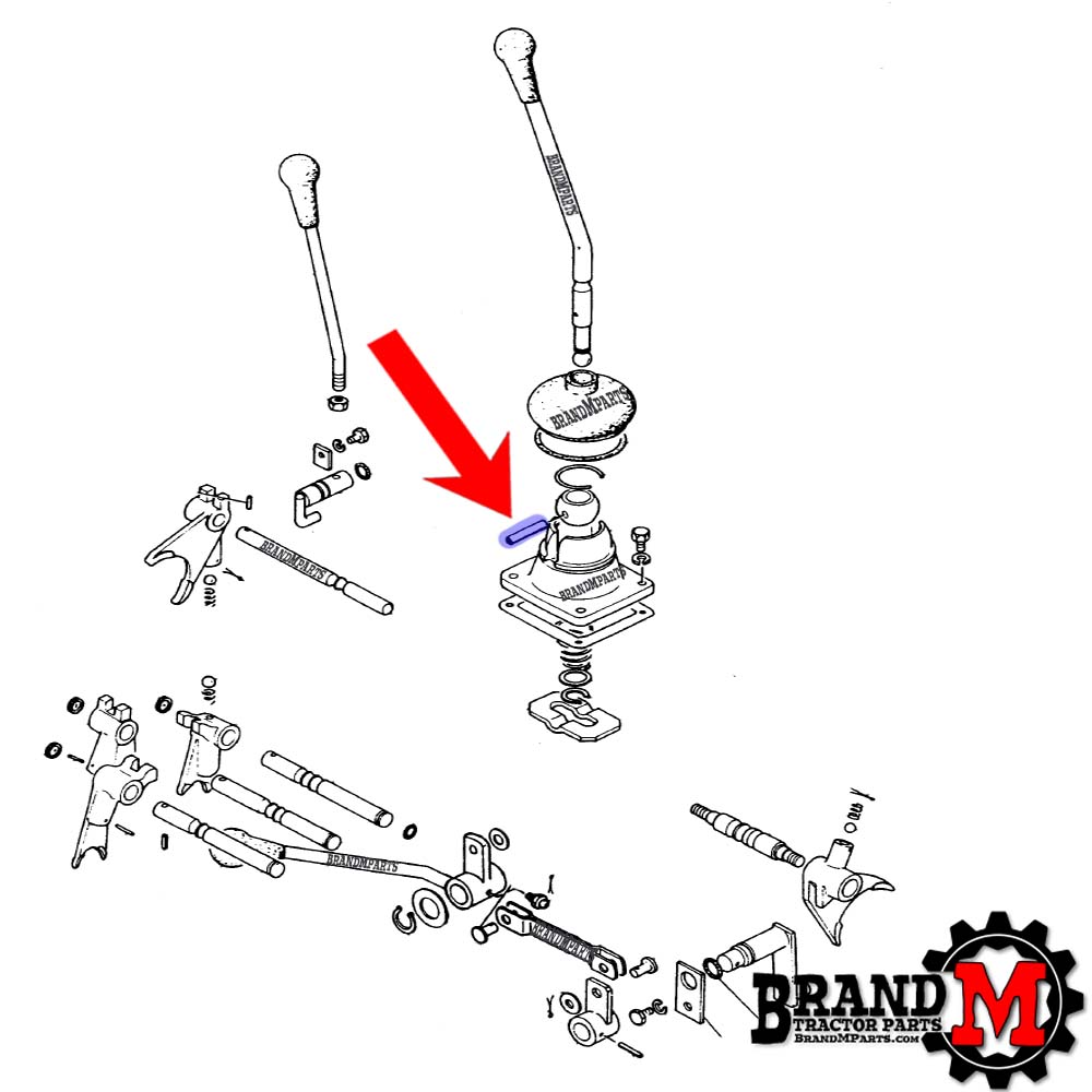 Shift Lever Roll Pin (each)
