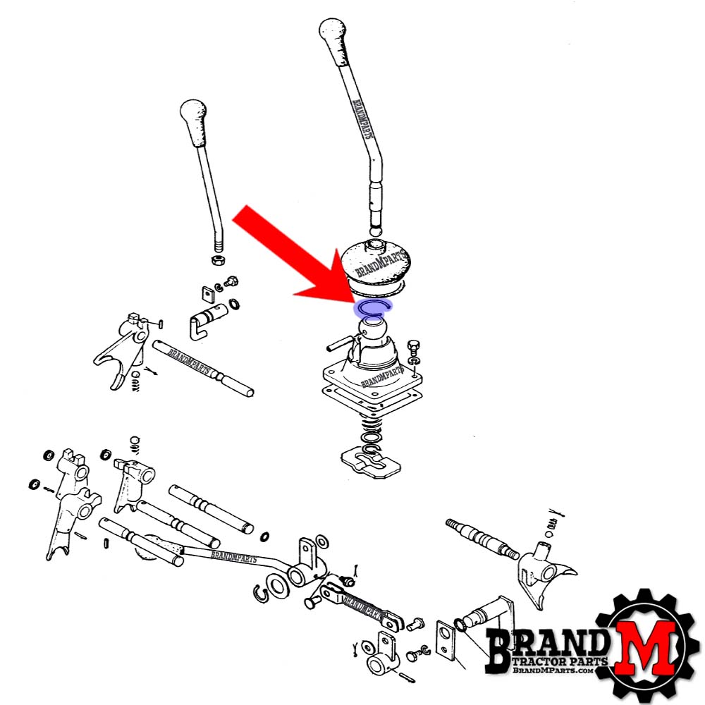 Shift Lever Pivot Ball Clip - contact for availability