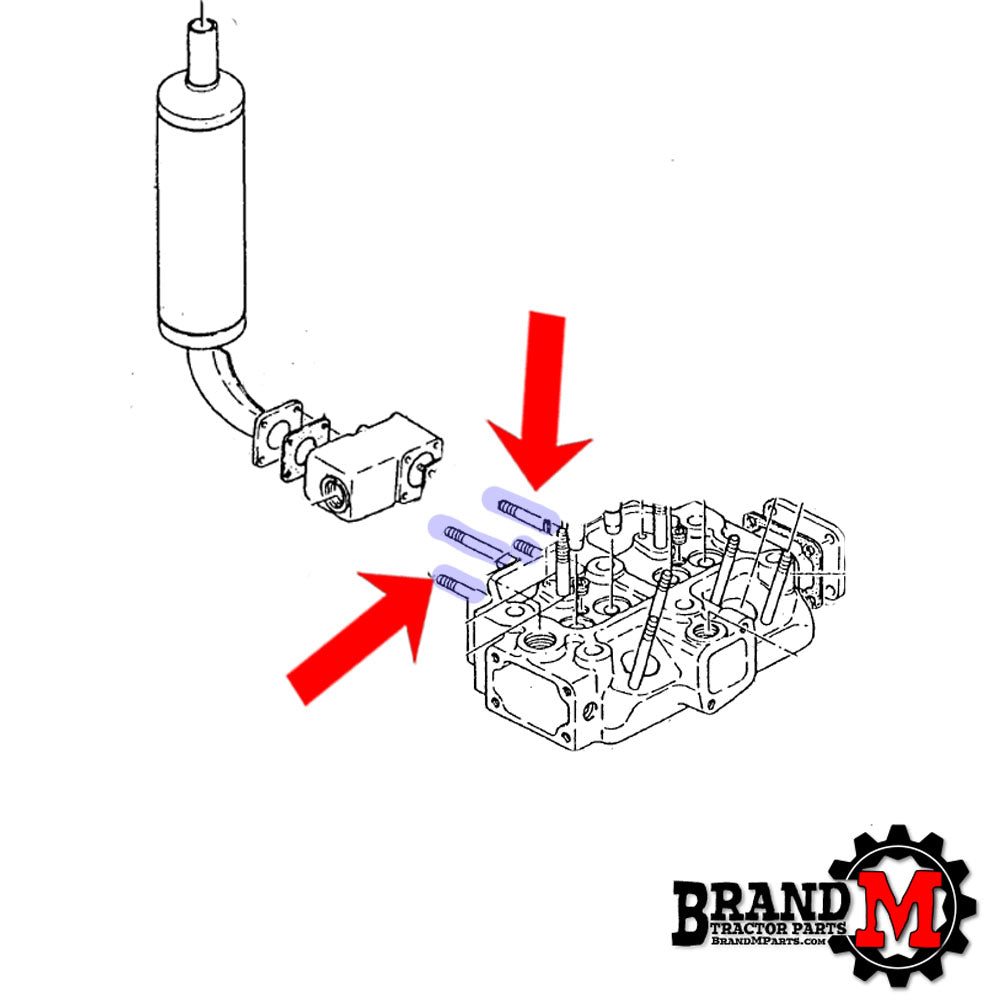Exhaust Manifold Stud (each)