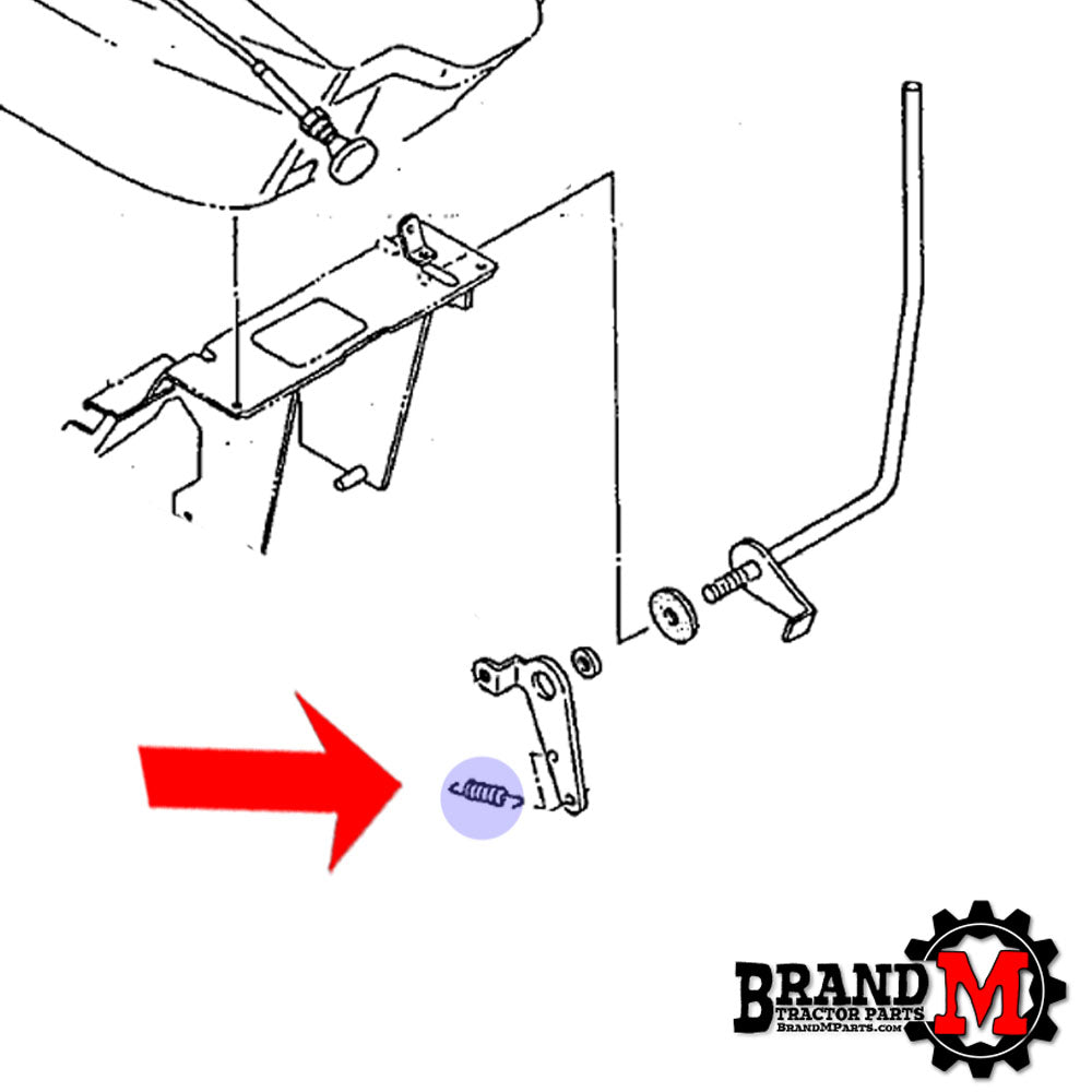 Throttle Return Spring (each)