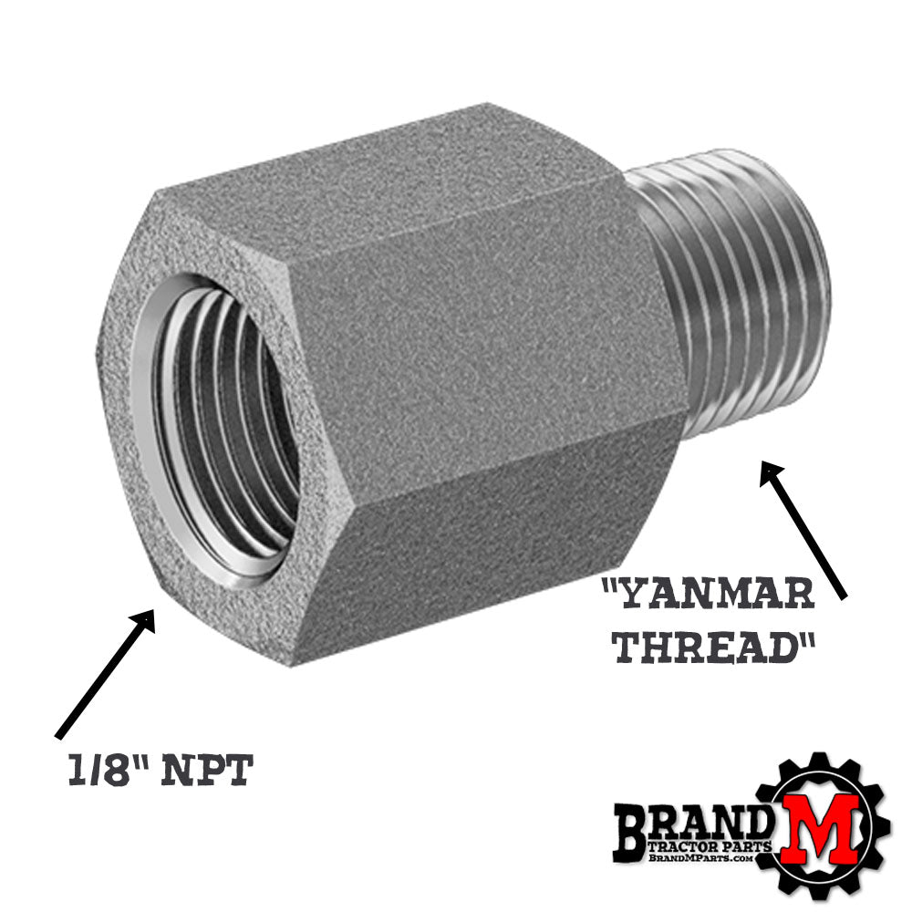 Oil Pressure Gauge Thread Adapter