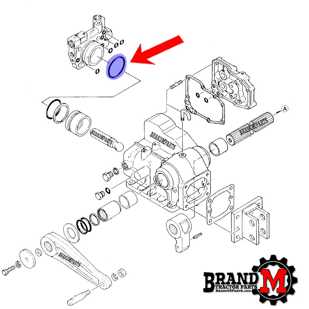Lift Cylinder Head O-Ring - (Main)