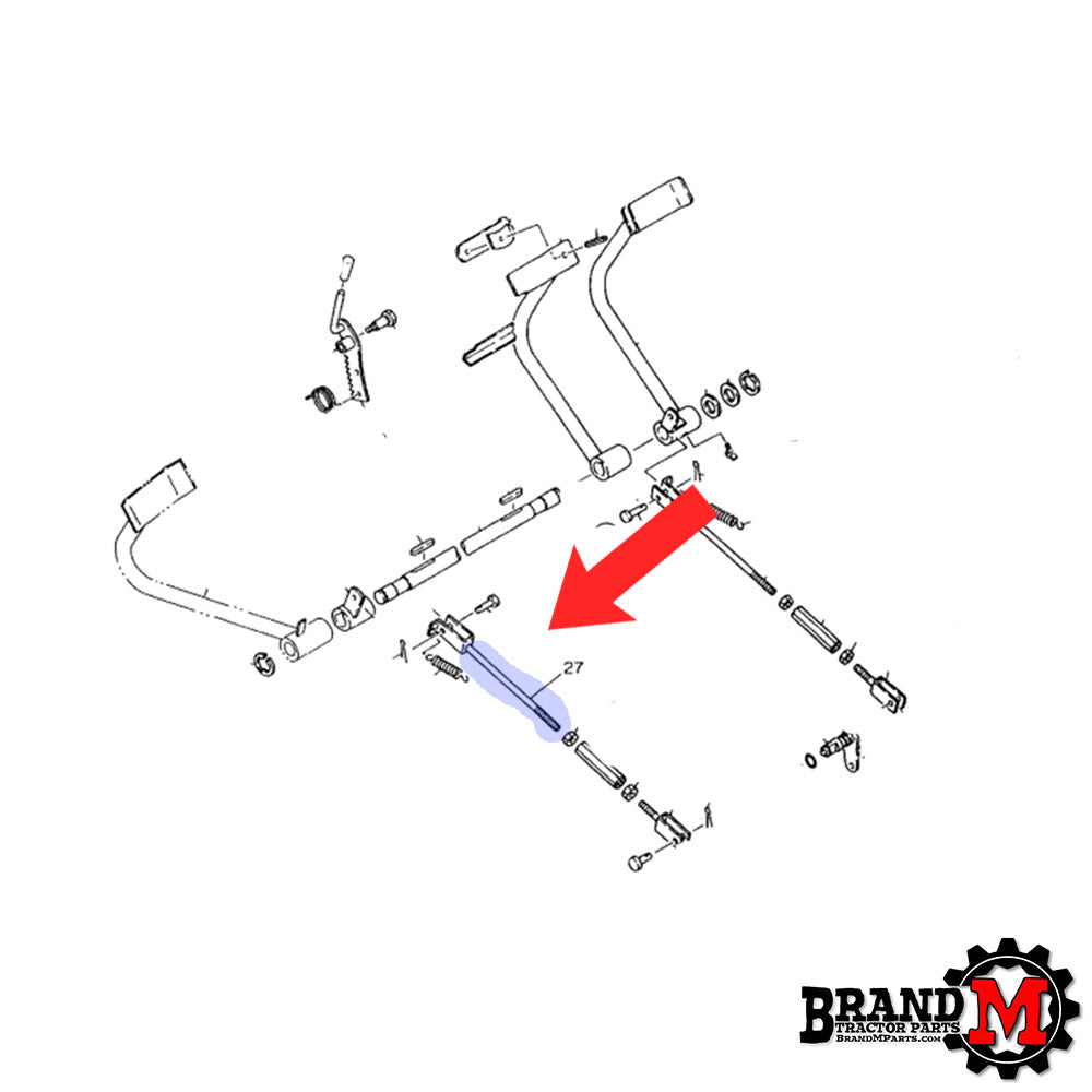 Brake Rod (RH Thread)