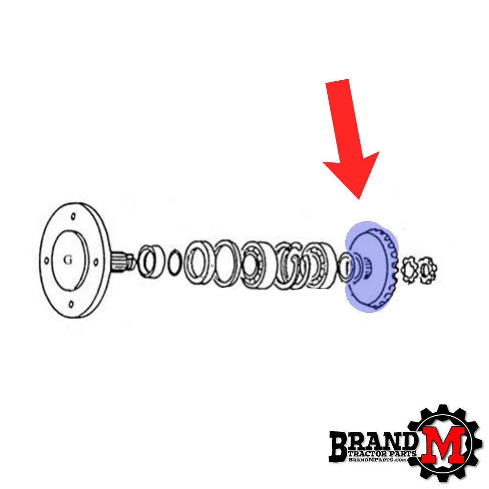 Stub Axle Side Gear