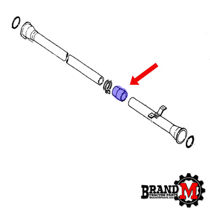 DRIVESHAFT COVER BOOT