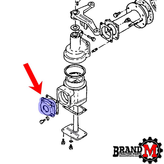 4WD AXLE HOUSING CAP