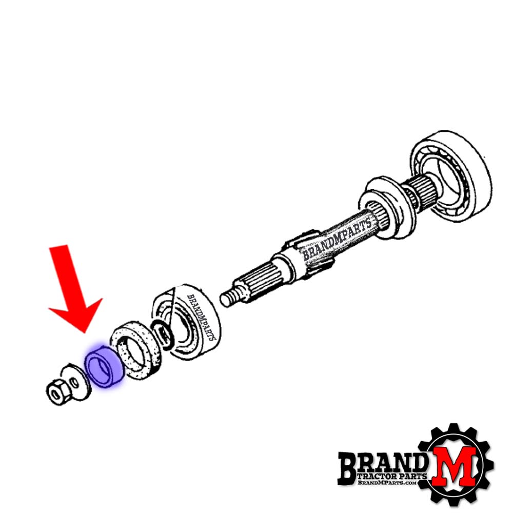 BRAKE STUB SHAFT WEAR COLLAR