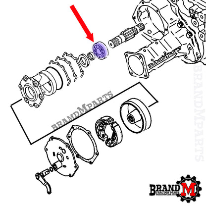 Brake Stub Shaft Bearing