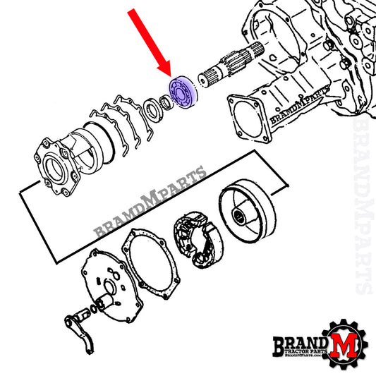 Brake Stub Shaft Bearing