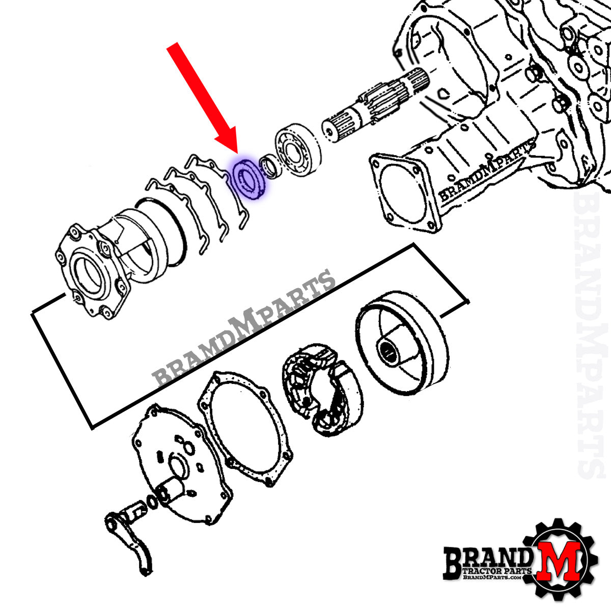 Brake Pinion Shaft Seal