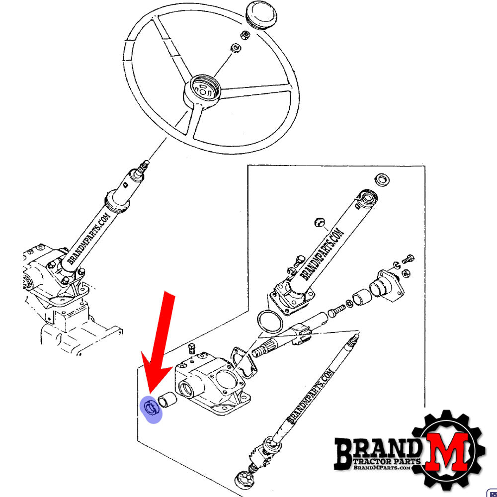 SECTOR SHAFT SEAL (EACH)