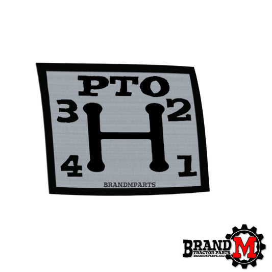 PTO Shift Decal