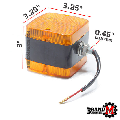 SQUARE FENDER LIGHT (3.25")