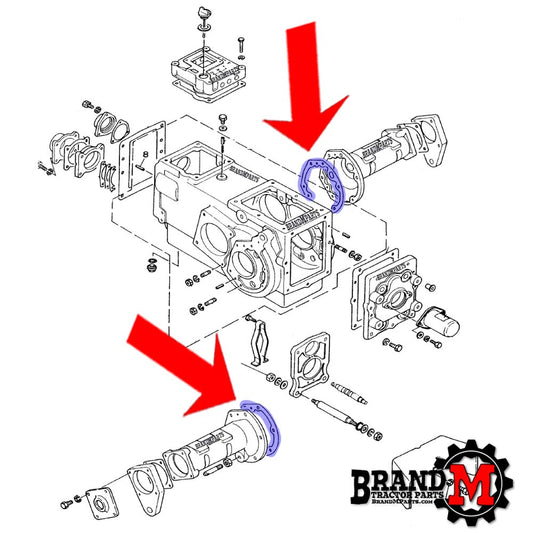 Rear Axle Housing Gasket (each)