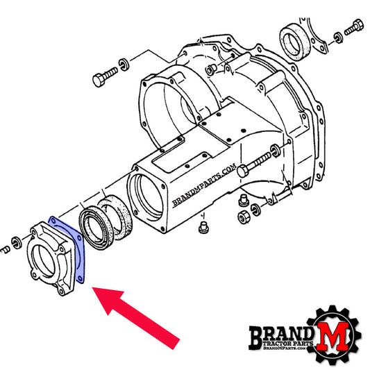 Rear Axle Plate Gasket