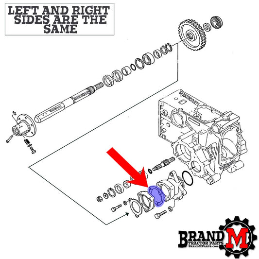 Rear Axle Gasket