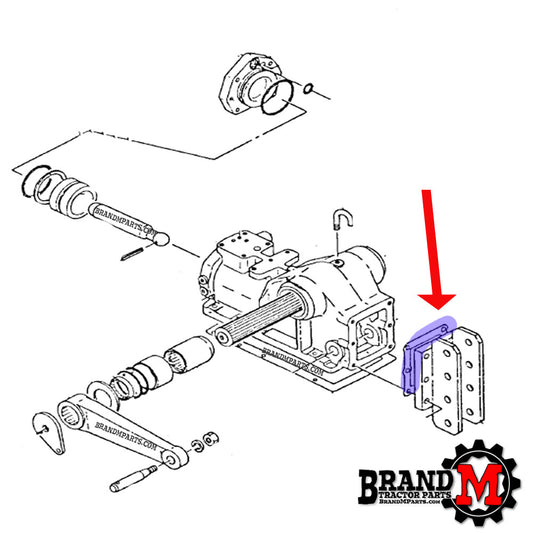 TOP LINK BRACKET GASKET -out of stock