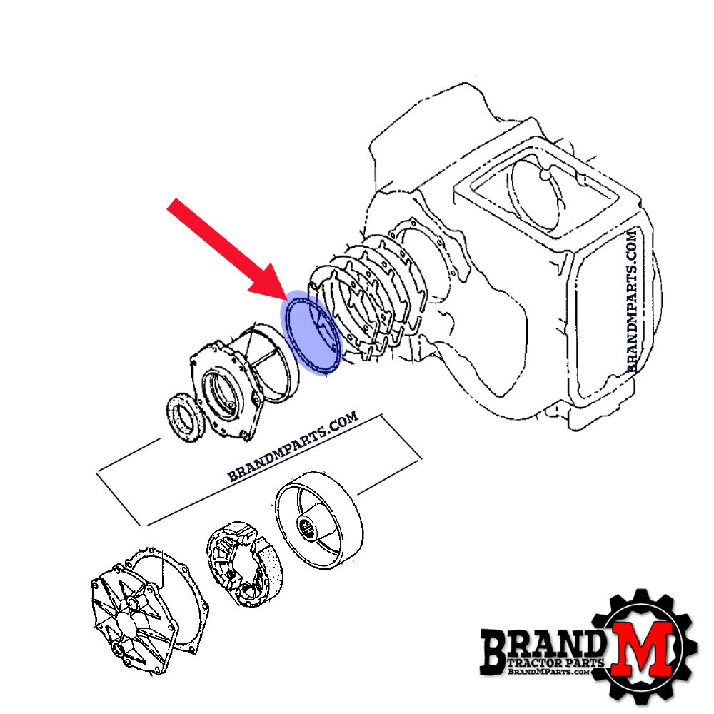 Brake Shaft Carrier Oring