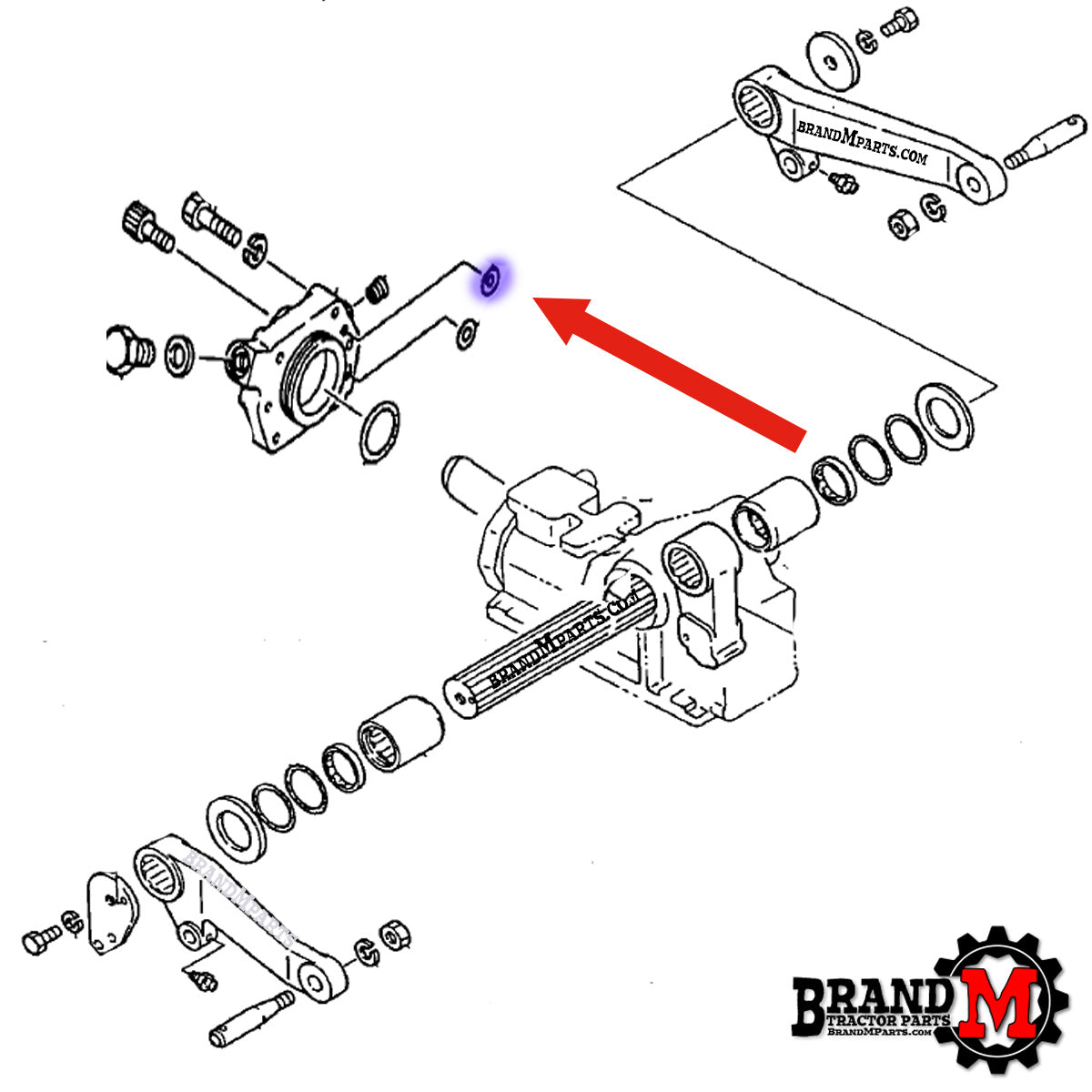 Lift Cylinder Head O-Ring (each)